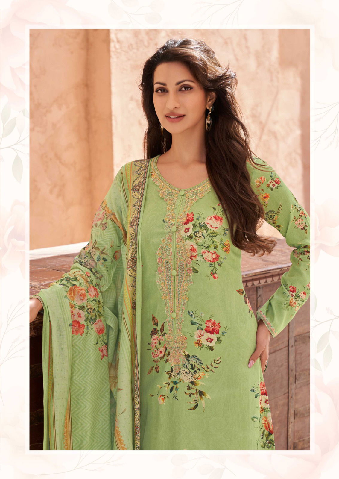 Aarke By The Hermitage Shop Viscose Lawn Digital Printed Dress Material Wholesale Shop In Surat